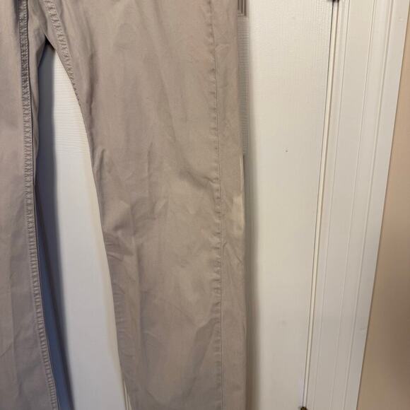 Robert Graham Pants Size Mens 33 Tan Khaki Classic Yates Straight Causal Bottoms - Picture 5 of 8